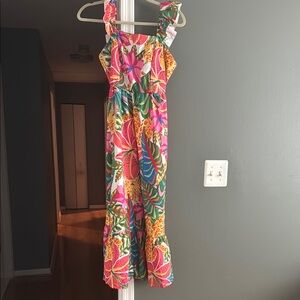 Floral Maxi Dress - Multicolor